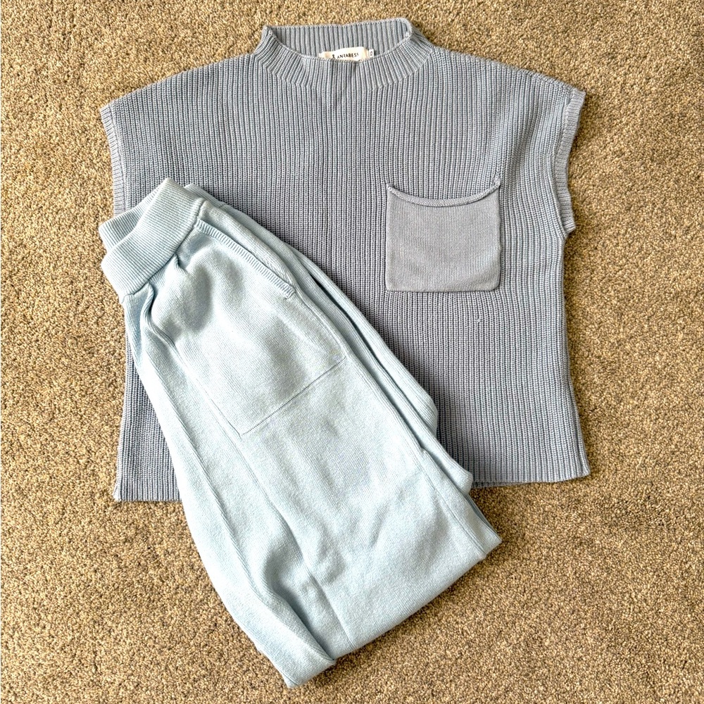 Anrabess Two Piece Sweater Set